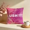 Popular LLushed Cushion Cover Stylish Washable Pillow Cover Ideal for Couch Bedroom Car Decoration
