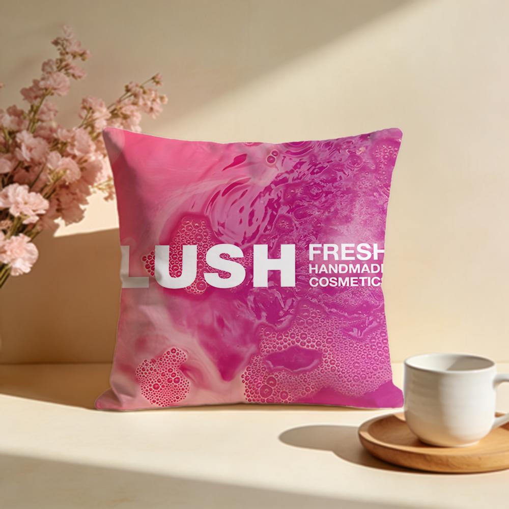 Popular LLushed Cushion Cover Stylish Washable Pillow Cover Ideal for Couch Bedroom Car Decoration
