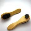 Horse Hair Double-sided Long-handled Shoe Brush, Polished Shoes, Oiled Brush Shoes, Frosted and Fluffed Leather Soft-bristled Brush