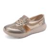 TUINANLE Flats Shoes for Women Summer Lace Up Casual Sneakers Breathable Soft Sole Loafers Plus Size