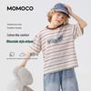 Модная футболка с коротким рукавом для мальчиков MOMOCO