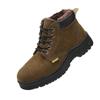 Labor Insurance Shoes Are Smash-proof and Puncture-proof, Men's Breathable Cowhide Safety Shoes