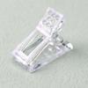 1pc Nail Art Extension Clip Auxiliary Stereotype Transparent Clip DIY Nail Art Nail Piece Fixed Decoration Repair Tool