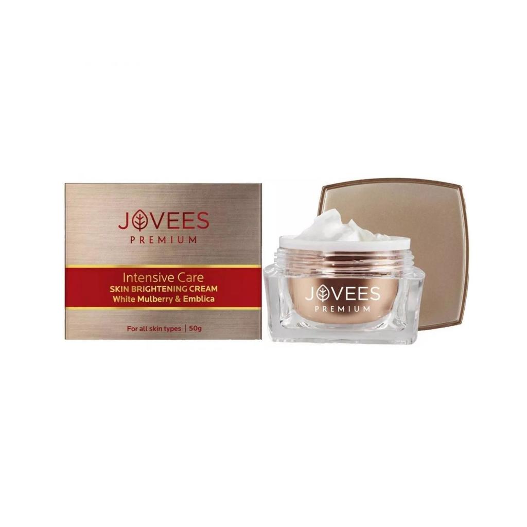 Крем для осветления кожи с белой Шелковицей и Эмбликой (50 г), Intensive Care Skin Brightening Cream White Mulberry & Emblica, Jovees