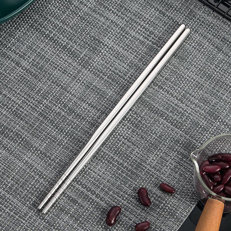 ZISIZ Korean Style Stainless Steel Chopsticks