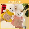 Adorable 30cm Plush Rabbit Doll With Soft Fabric And Cute Cartoon Design For Kids