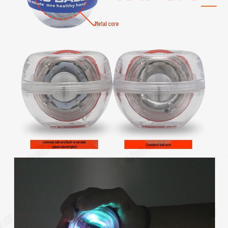 Светящийся кистевой тренажер высокой прочности – Самозапускающееся многофункциональное устройство для упражнений