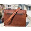 Bag Leather Laptop Messenger Satchel Men's Shoulder Briefcase Genuine New