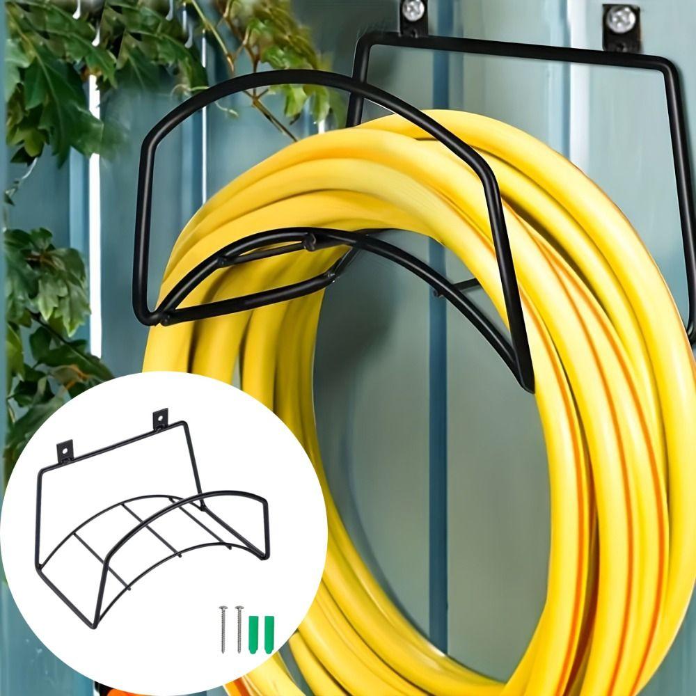 Detachable Garden Hose Holder Multifunction Hose Rack Supplies Water Hose Stand Outdoor Use
