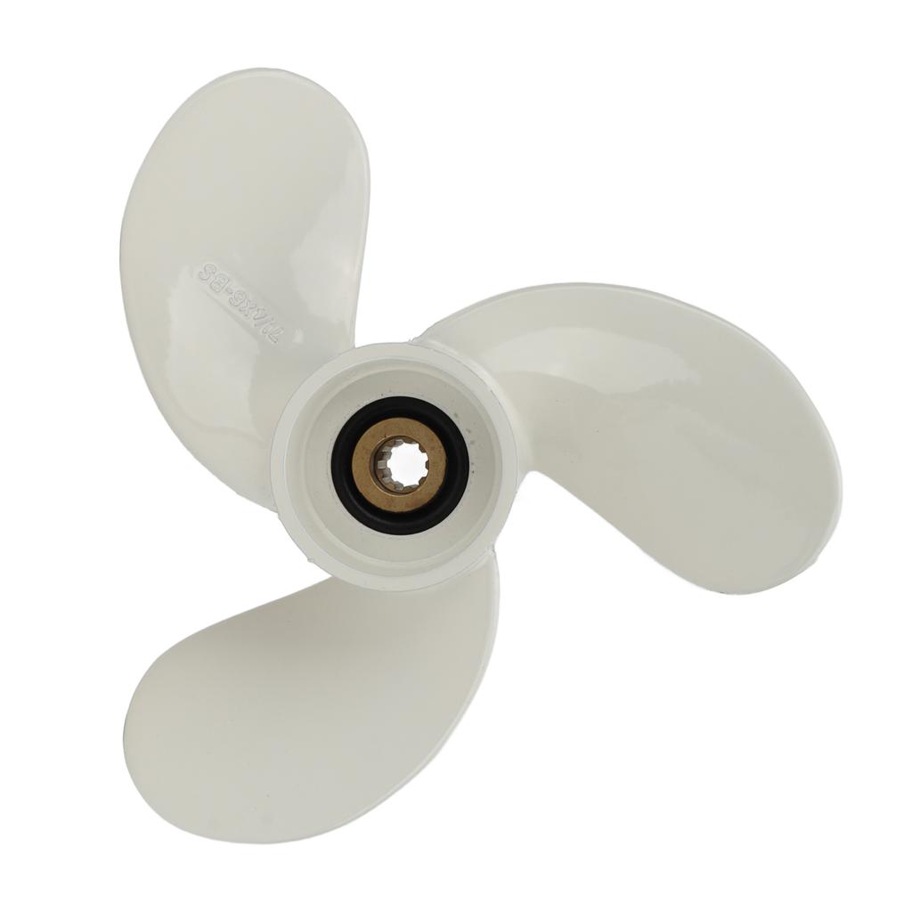 Морской гребной винт 7 1/4 дюйма 6L5‑45943‑00‑EL 9 шлицев 3 лопасти Замена гребного винта для лодочного мотора 2,5 л.с. 3 л.с. F2.5A 3A