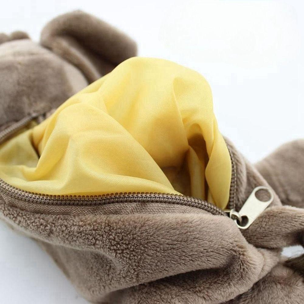 Милый плюшевый пенал Сумка для хранения лесных животных Креативные пеналы Подарок