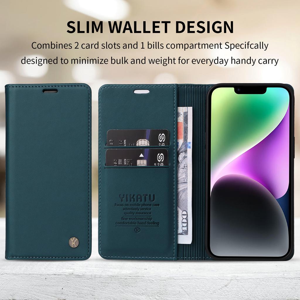 Магнитный кожаный кошелек-книжка для Xiaomi 15T 15 T Pro | Ультратонкий дизайн | Премиальные чехлы-бамперы для Redmi 15 15C 4G 5G