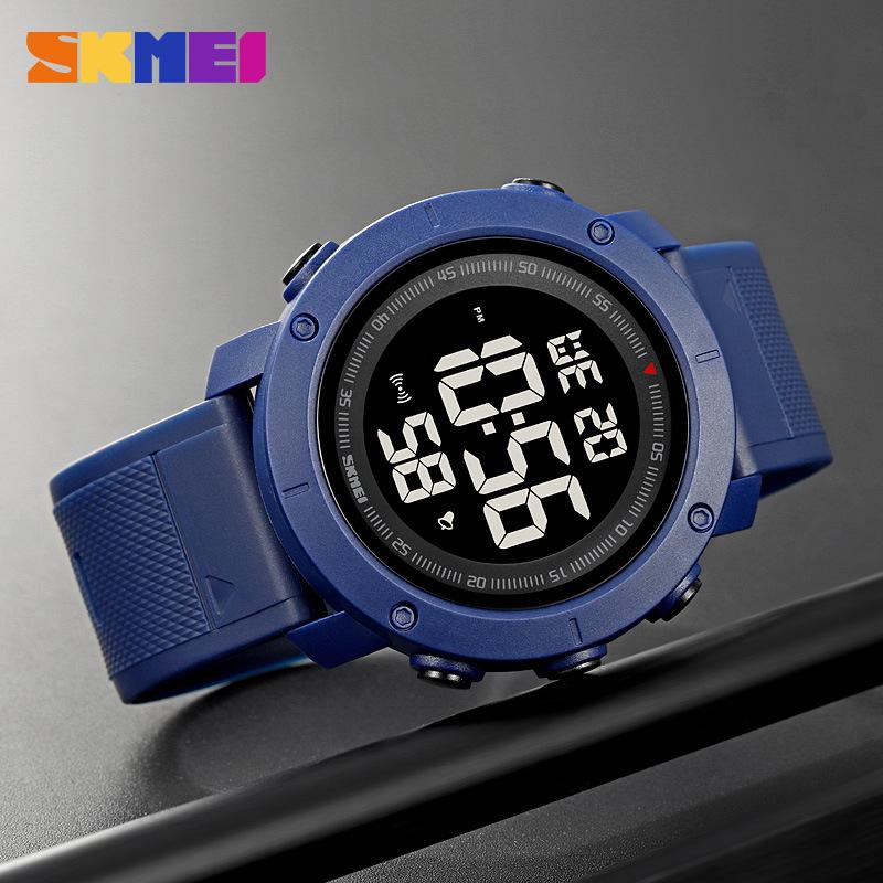 Горячая Распродажа Электронные Часы С Одним Дисплеем 2122 Многофункциональные 50-метровые Водонепроницаемые Спортивные Часы для Студентов