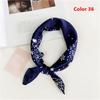 Gifts Women Small Vintage Square Scarf Silk Feel Satin Head Neck Hair Tie Band