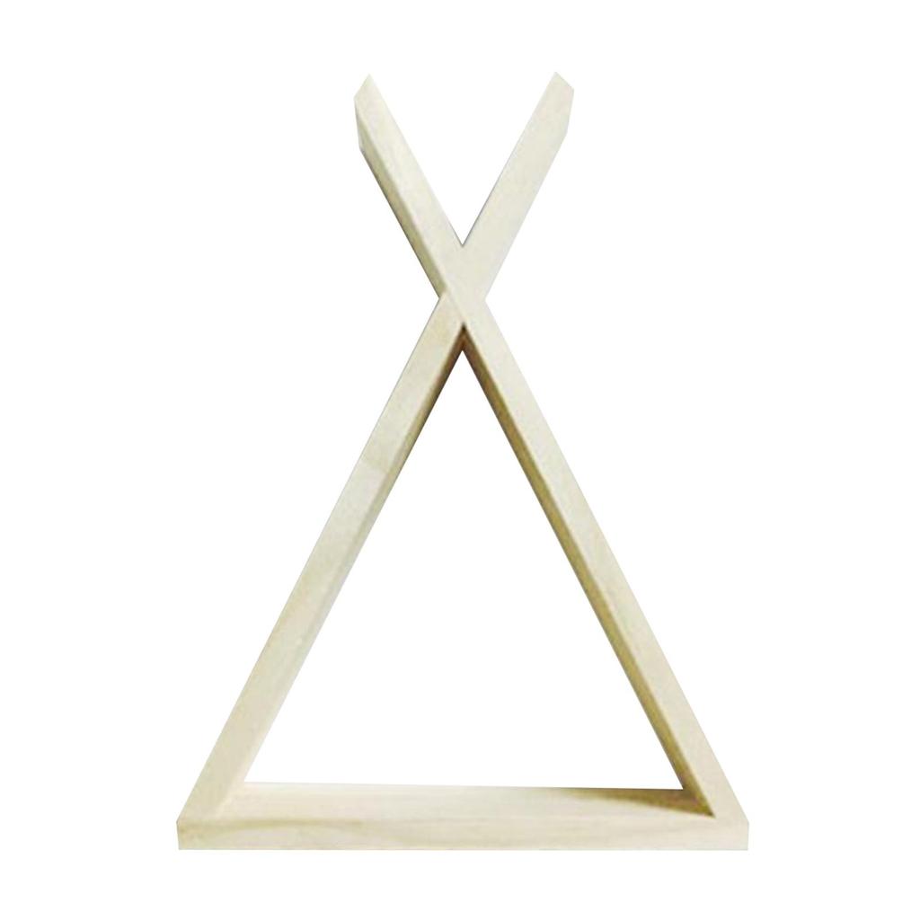 Детская деревянная настенная полка Треугольная полка для хранения Книжная полка Гостиная и домашний декор