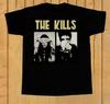 РАСПРОДАЖА Футболка с принтом The Kills Band No Wow Song Музыкальный Подарок Хлопок Взрослая S-2345XL Унисекс