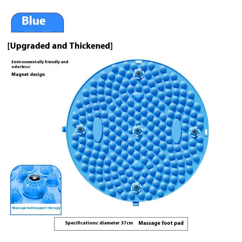 Нескользящий округлый тренажер для стоп, массажный коврик для фитнеса, тренажер для икр, физиотерапия, пластина для растяжки ног, спорт и развлечения