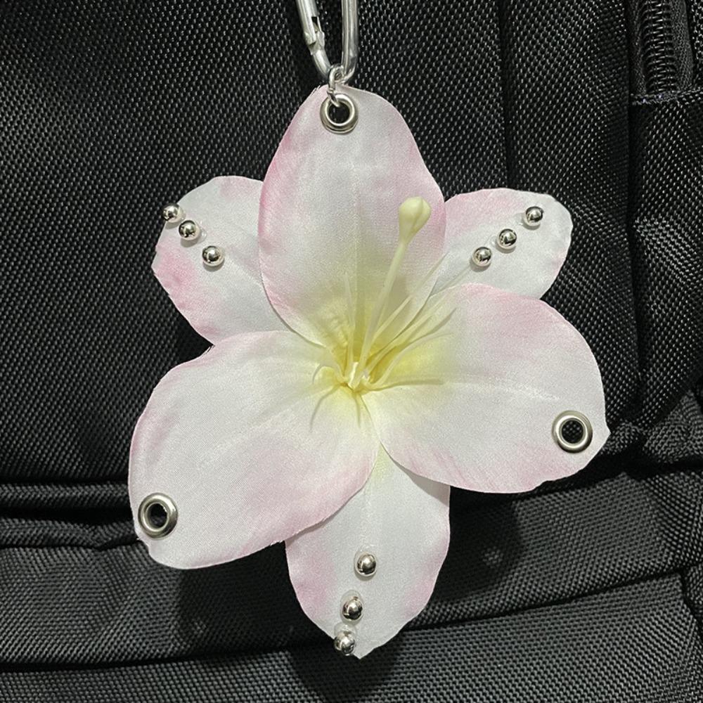 Keychains Flower Keychain Phone Charms Bag Pendant Imitation Flowers Pendant  Gift Jewelry