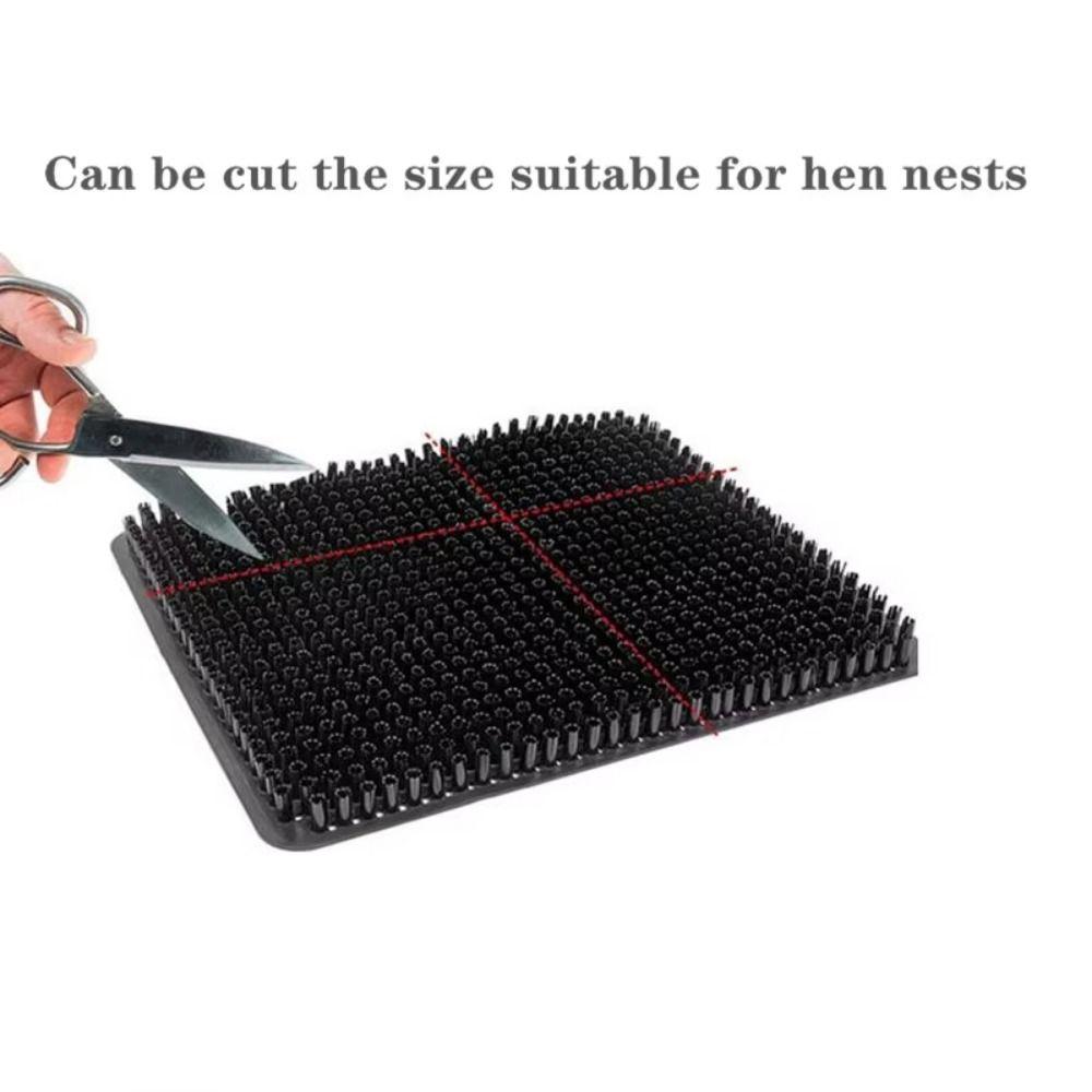 Plastic Chicken Bedding Mats Washable Chicken Cooping Mat Egg Laying Mats Prevents Cracked Egg