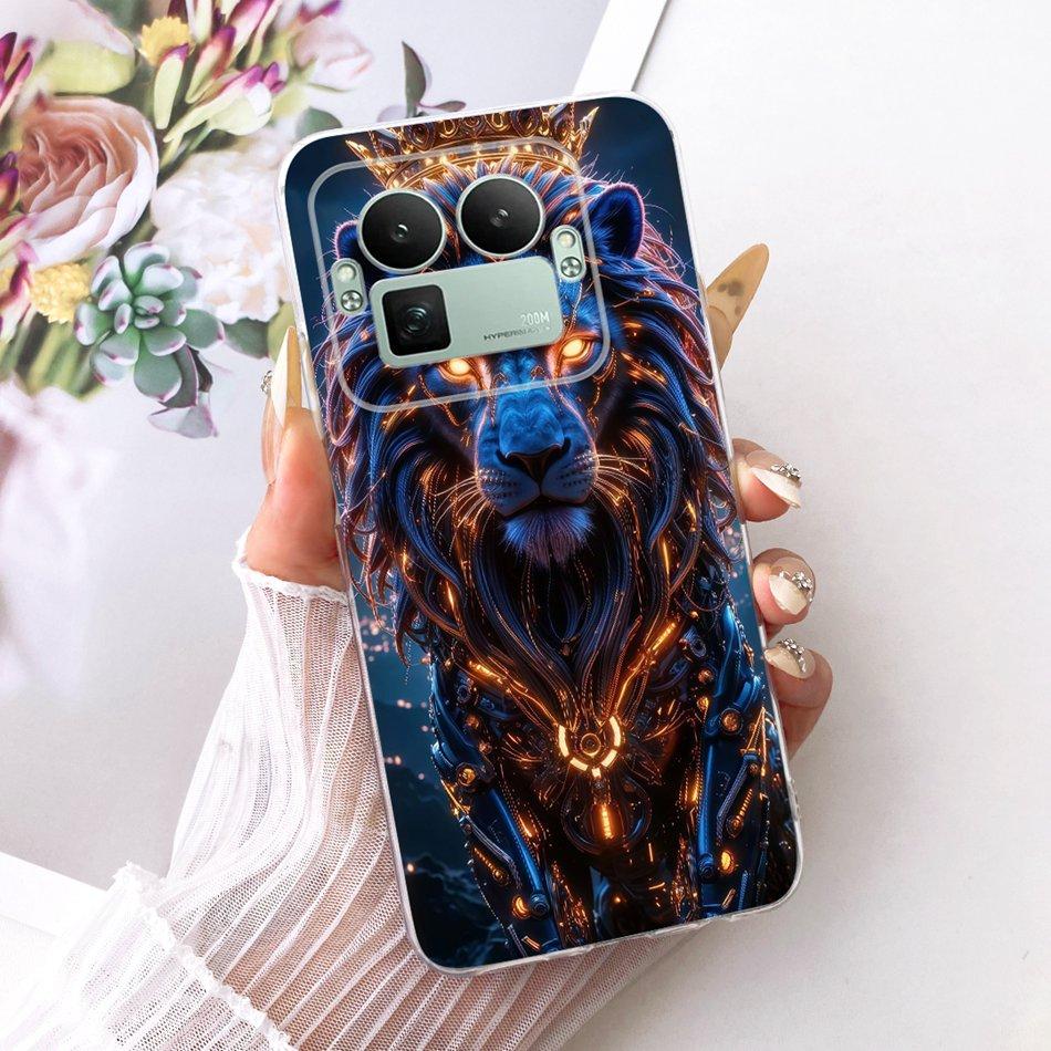 For Realme GT 8 Pro 2025 Cool Dragon Tiger Pattern Phone Case For Realme GT8 GT 8Pro 5G RMX5210 Soft Silicone TPU Cases
