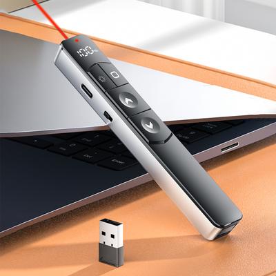 Лазерная презентационная указка 2.4G Wireless для PowerPoint PPT, совместимая с MACWindowsLinux