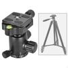 Universal Tripod Ball Head Quick Release 1/4" Screw 360° Panning Aluminum for DSLR Camera Sturdy