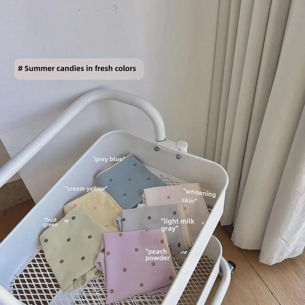 Milk Tea Flavor Ultra-Thin High-Elastic Seamless Cotton Mid-Waist Women's Underwear