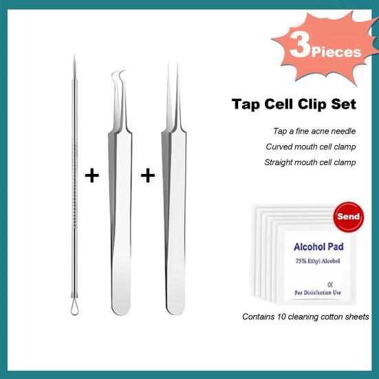 1 шт./3 шт./5 шт./8 шт. ультратонкая игла от прыщей, точный инструмент для удаления угрей, антикоррозийная игла от прыщей из нержавеющей стали