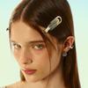 SENTIMENTS NO.545 [SILVER] SURFBOARD CLIP HAIR PIN 2set