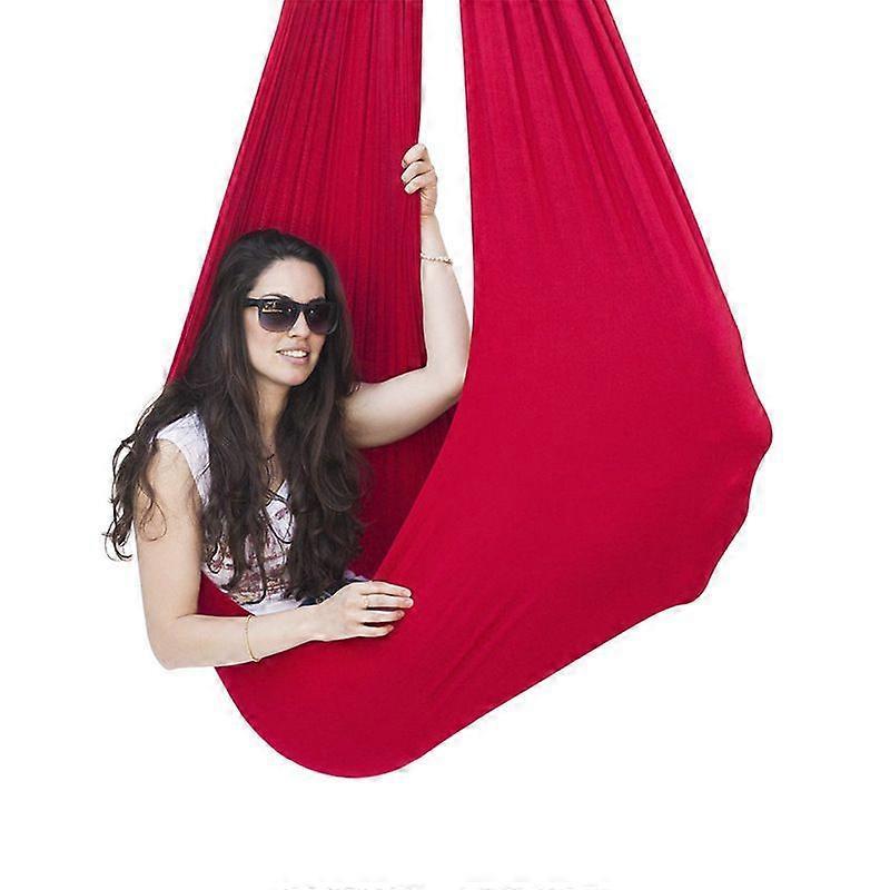 Kids Elastic Yoga Hammock Swing Sensory Therapy Snuggle Swing Cuddle Autism