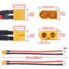 Female/Male XT60 to M8 Ring Eyelet Terminal Plug Connector Cable 50cm 10AWG RC ESC Charger Side Power for for RC Lipo Battery