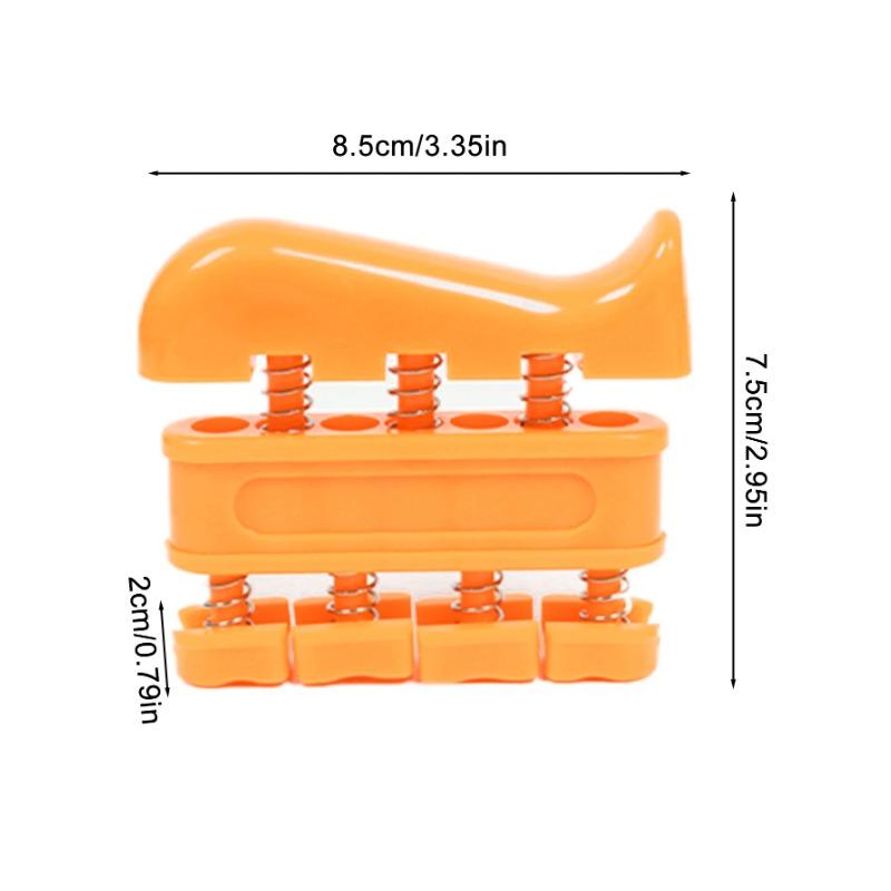 1 шт. Ручной захват Тренажер для пальцев Укрепитель Двусторонний Пружинный Регулируемый Подходит для Силовых тренировок Пианино Гитара Пальцевые тренажеры Домашний