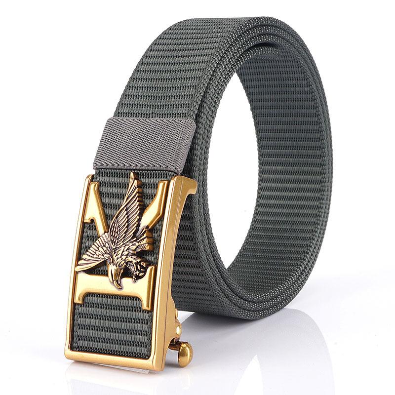 Высококачественная беззубая автоматическая пряжка, нейлоновый пояс, внутренняя одежда, свободно регулируемый индивидуальный ремень с летающим орлом, тактические брюки