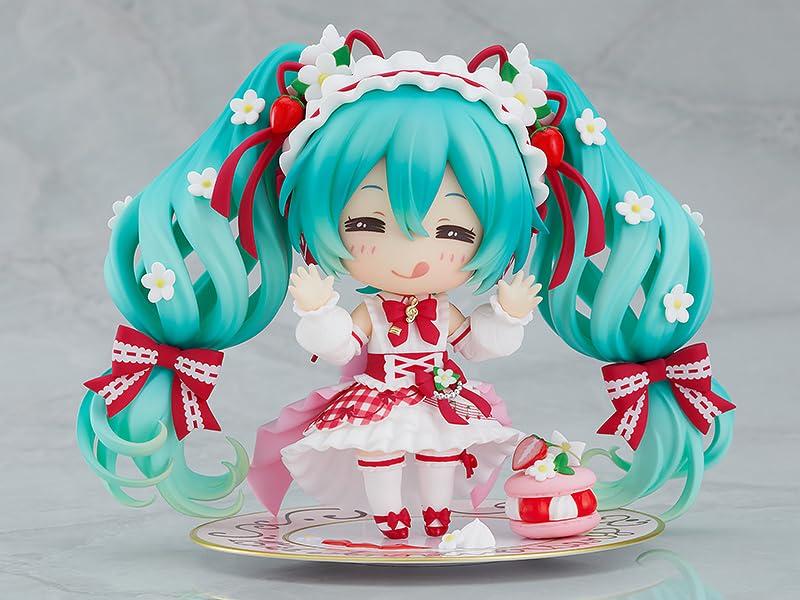 Good Smile Company Nendoroid Character Vocal Series 01 Хацунэ Мику 15-летие пластиковая экшн-фигурка переиздание Вер. Немасштабированный предварительно окрашенный