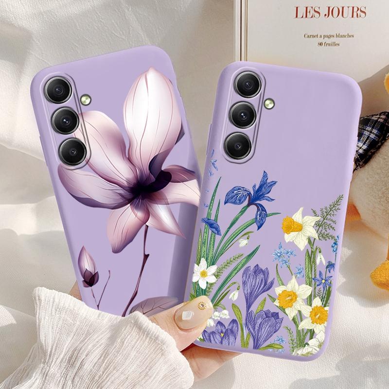 Мягкий силиконовый чехол Heart ButterflySoft для Xiaomi Redmi Note 13 Pro 13C Samsung A35 A55 M35 S24 Huawei Honor 200 iPhone Camera Защитный противоударный чехол