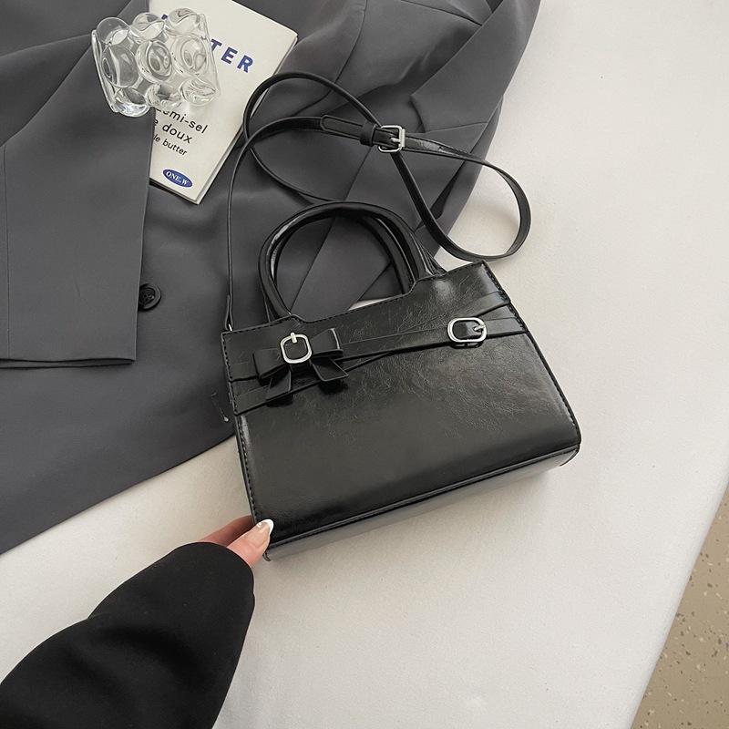 Премиальная нишевая сумка с чувством, женская весна-лето 2025, новая ретро наплечная сумка-мессенджер, повседневная женская портативная сумка-тоут