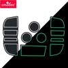 Коврики для чашек, нескользящий коврик для Smart Forfour Fortwo 453 451 450, флуоресцентный логотип, чехол для хранения, антистресс, чехол для автомобиля