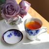 Touen Washi Paper Okura Touen 100th Anniversary Blue Rose Mug [Okura Wrapping] 114/8011R