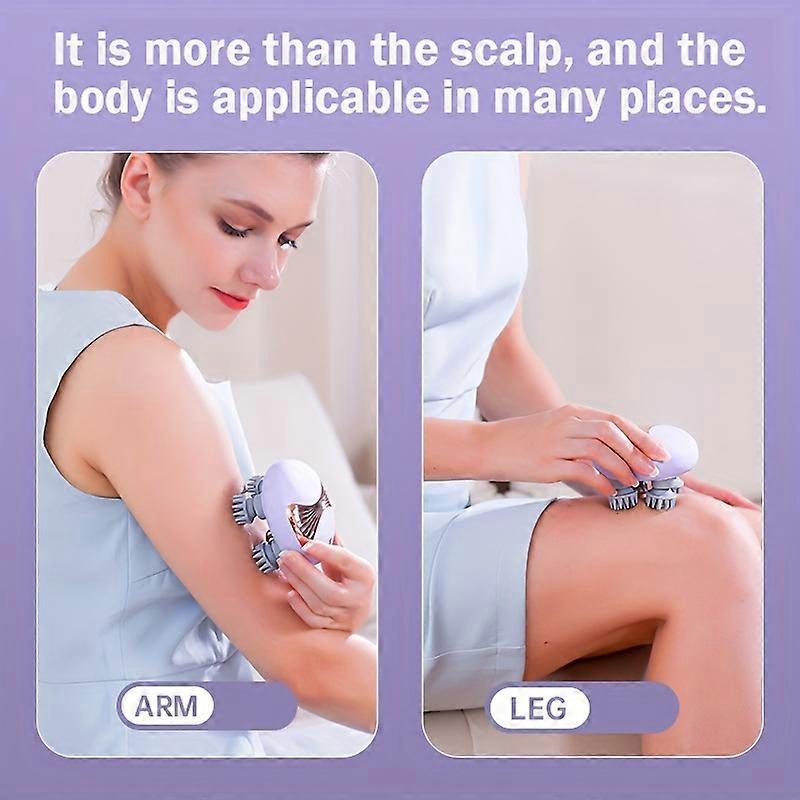 Portable electric mini massager, wet and dry