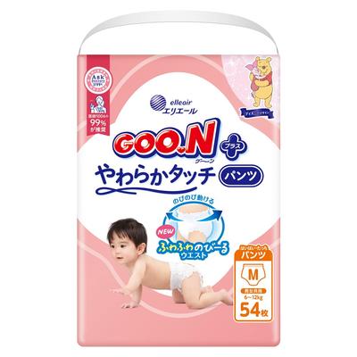 M Goon Plus Soft Touch 54 унисекс [Брюки, размер] (6~12 кг), штуки, <дизайн Disney>