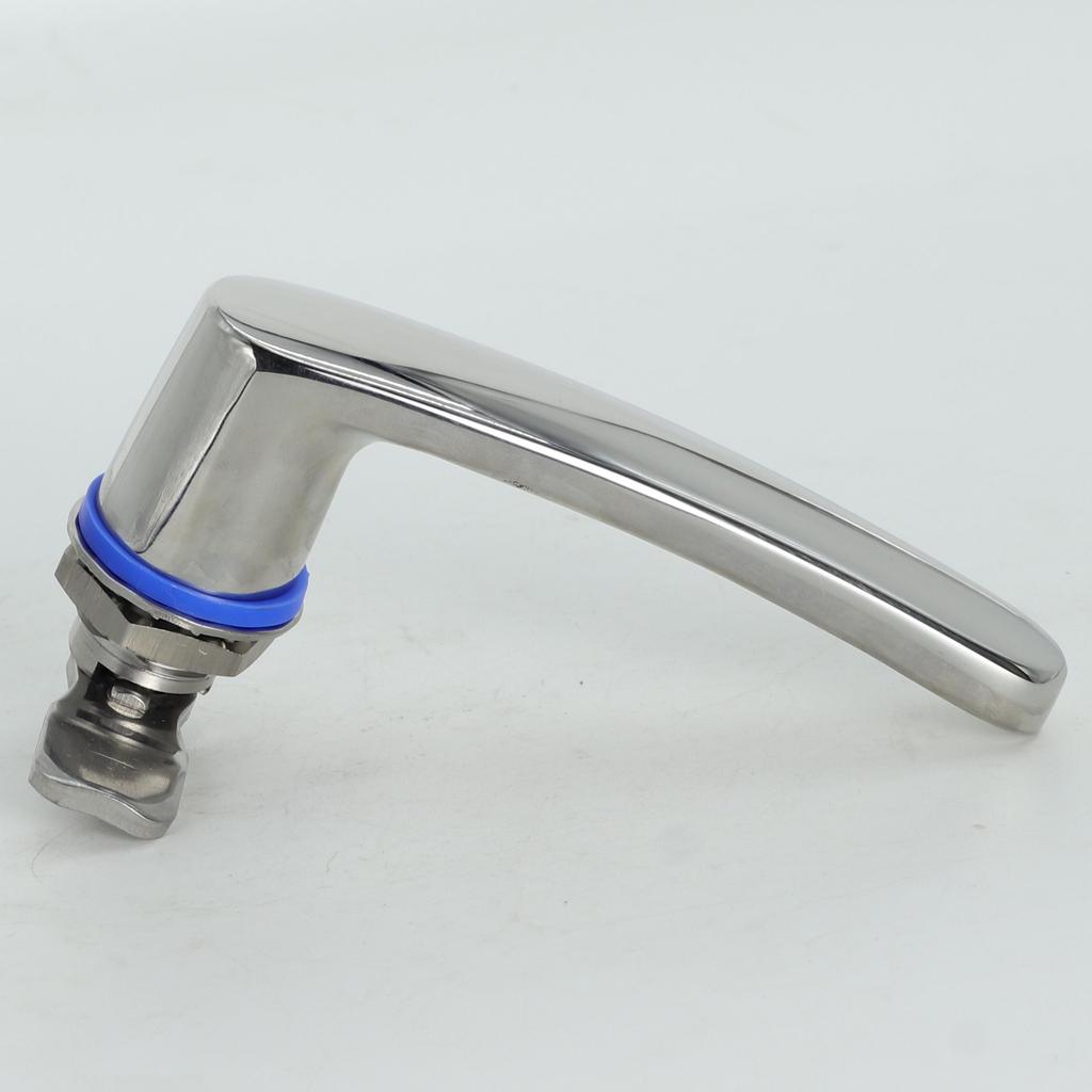 SUS316 Hygienic L-Handle Quarter Turn Latch IP69K Stainless Steel Cam Lock for Food Processing Equipment