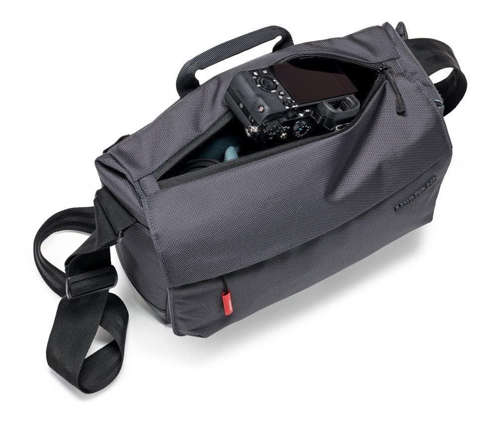 Сумка-мессенджер Manfrotto Manhattan Collection 8.3L Speedy 10 12" для хранения ПК с возможностью крепления на штативе, в комплекте чехол из водоотталкивающего материала MB MN-M-SD-10