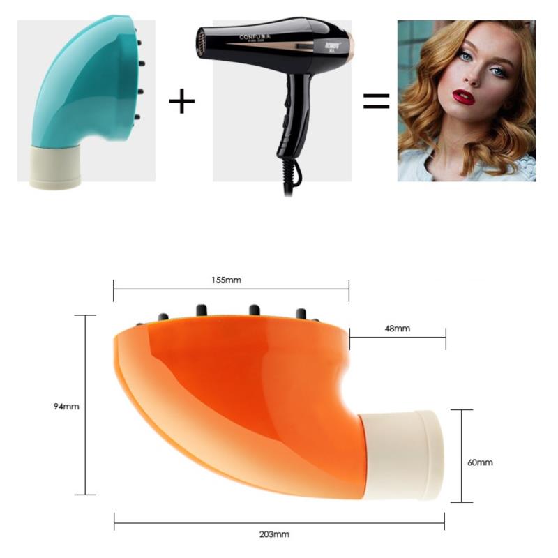 Универсальный диффузор для волос Profession Blow Dryer Head Diffuser Curly Wavy Hair