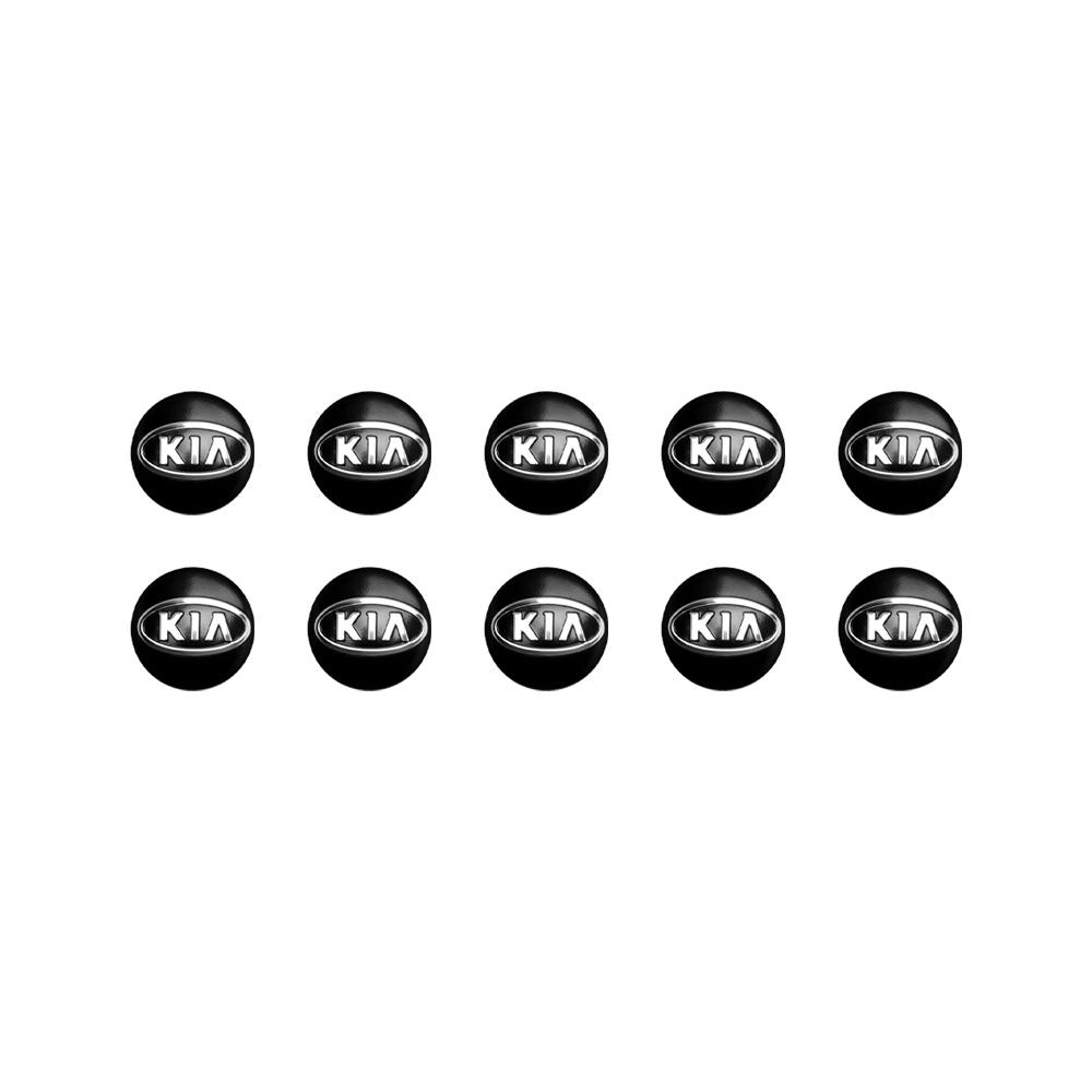 5/10/20 шт. Наклейка-эмблема на ключ автомобиля Для KIA Ceed Sportage Rio Proceed K5 Sedona Forte Cerato Venga Брелок с дистанционным управлением Значок на корпус ключаSI1