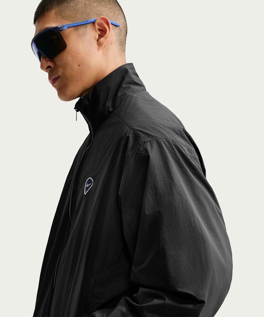 Nike Спортивная тканая куртка-бомбер M - Антрацит:Голубая сойка / Ir6674-060