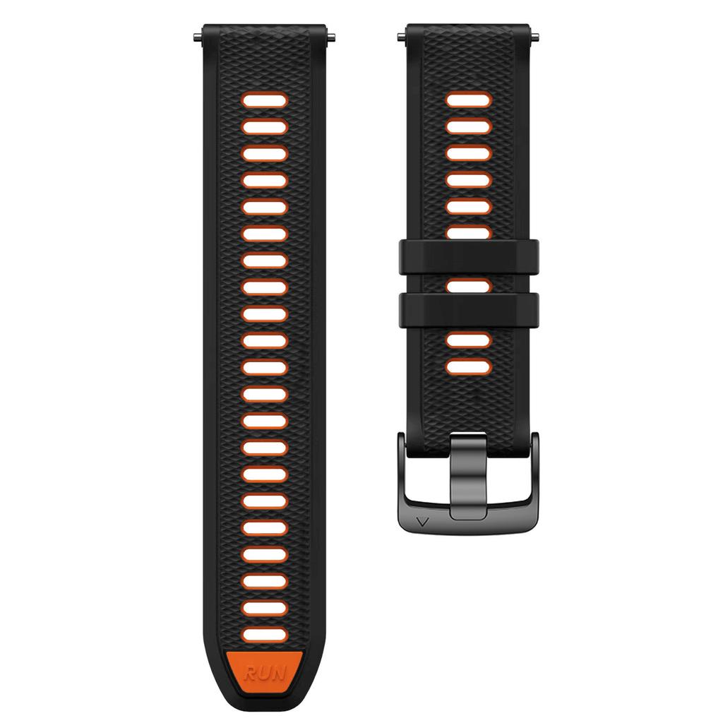 Ремешок с быстрой фиксацией 22 мм для Amazfit Cheetah Pro / Круглый спортивный мягкий силиконовый ремешок для Amazfit GTR 4 3 Pro 2/Stratos Браслет
