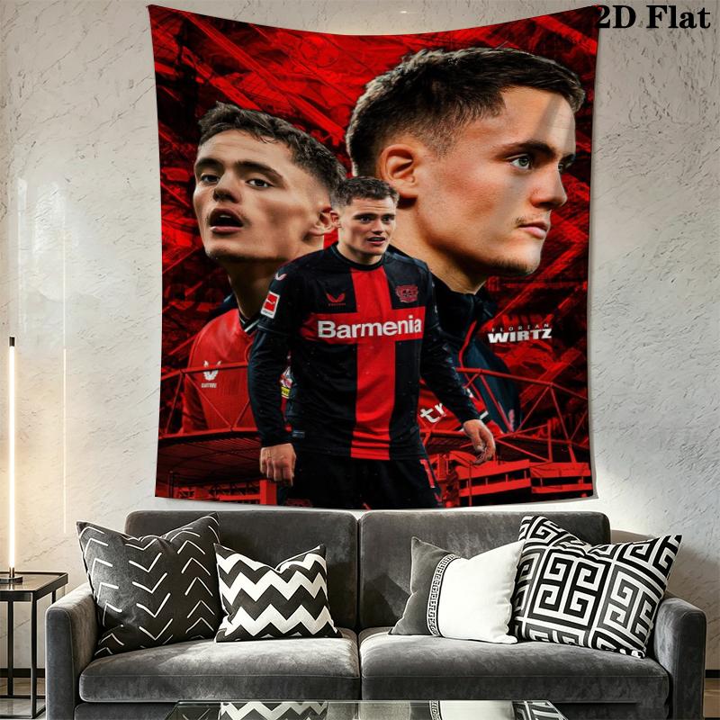 Florian Wirtz Wall Tapestry Aesthetic Wall Hanging Printed Fabric Blanket Decorative Tapestries for Bedroom Living Room Home Decor