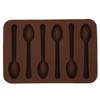 Cake Mold - EJ.LIFE - Chocolate - Food Grade Silicone - Non-Stick - 14 X 10 X 1 Cm