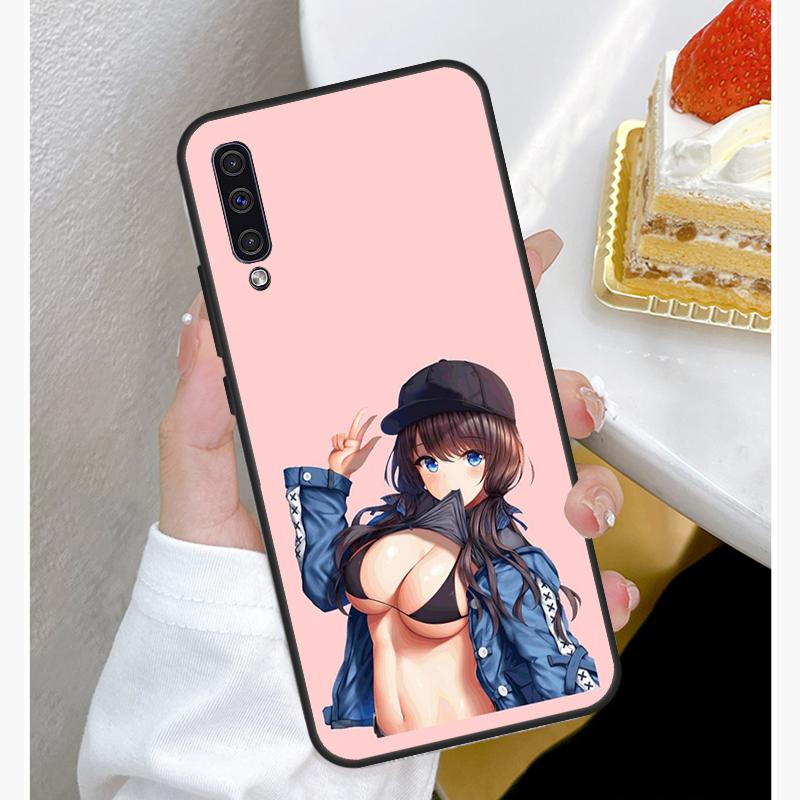 Anime Summer Bikini Girls Case Cover For Samsung Galaxy A72 A52 A42 A32 A22 A12 A50 A70 A41 A51 A71 A21S A52S Fundas