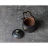 240ml Retro Ceramic Teapot with Handle Japanese Style Kung Fu Tea Set